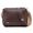 Bolsa Necessaire Feminina Alça regulável Transversal cor Café - Gouveia Costa