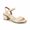 Sandália Beira Rio ref. 8379.203.29438 - creme
