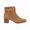 Bota Feminina Modare cano curto salto bloco ref. 7072.111.27591 - bege