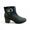 Bota Feminina Modare cano curto salto bloco ref. 7072.111.27591 - preto