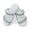 Papete Vizzano ref. 6459.110.26769 - branco off - cristal