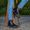 Bota casual em couro Silver Preto
