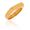 Anel Sinete 15x4mm Aço Inox Dourado
