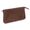 Necessaire Couro Legítimo Camurça Café NC108