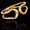 Bracelete Maxi Curves Zamac Dourado