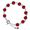 Pulseira Zircônias Circulares Rubi RB