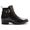 Bota Molly Feminina Melissa com Ziper e Fivelas Preta