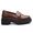 Mocassim Molly Feminino Tratorado Capuccino com Metal Dourado