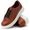 4021 Sapato Casual Masculino Milano Comfort Castor
