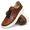 5501 Sapato Casual Masculino Milano Comfort Castor