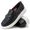 5508 Slipp On Masculino Milano Tresse Manual Comfort Preto
