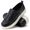 5514 Sapato Masculino Em Couro Slip On Milano Preto