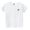 Camisa Infantil Camiseta Basica Polo Baby Manga Curta Blusa Casual Algodão Branco
