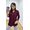 Camisa Emma Vinho