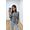 Blusa Selma Xadrez Preta