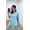 Camisa Emma Azul Bebê