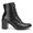 Bota Couro Casual Feminina Fancy Preto