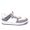 Sapato Feminino Casual cano médio couro legítimo street cinza