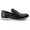 Sapato Masculino Loafer Roma Esporte Fino em Couro Legitimo Preto