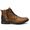 Bota Masculina Urbana Casual Boxer Couro Legítimo Mostarda Café