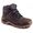 Bota Coturno Cano Médio Couro Legítimo Colorado Marrom Masculina Adventure Trilha Com C.A 