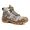 Bota Coturno Couro Legítimo Camuflada Cinza Masculina Adventure Trilha Com C.a