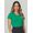 T-SHIRT CANELADA DECOTE REDONDO