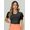 BLUSA MANGA PRINCESA CANELADA
