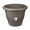 Vaso para Jardim 28cm Plástico Cinza Primafer