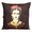CAPA DE ALMOFADA FRIDA KAHLO - Preta