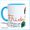 CANECA FRIDA - PIÉS - Azul Claro