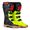 Bota Asw Image Enduro Trilha Motocross Offroad Sola Injetada Cinza Flúor