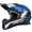 Capacete Oneal 1 Series Trilha Motocross Off Road Azul Cinza