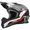 Capacete Oneal 1 Series Trilha Motocross Off Road Vermelho Cinza
