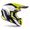 Capacete Airoh Twist 2.0 Trilha Moto Motocross Off Road Preto Amarelo