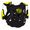 Colete Off Road Motocross Asw Maxx Trilha Enduro Preto Flúor