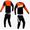 Conjunto Ims Mx Active Trilha Motocross Off Road Preto Laranja