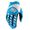 Luva 100% Airmatic Off Road Motocross Trilha Enduro Ciclismo Azul Celeste