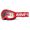 Óculos 100% Strata 2 Vermelho Transparente Motocross Off Road Trilha