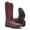 Bota Texana Feminina - Dallas Castor / Vermelho - Roper - Bico Quadrado - Cano Longo - Solado Freedom Flex - Vimar Boots - 13133-B-VR