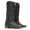 Bota Feminina - Fóssil Preto / Glitter Preto - Vimar Boots - 13147-E-VR