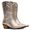 Bota Western Feminina - Metal Ouro Light / Metal Ouro Light - Genova Natural - Vimar Boots - 11098-B-VR