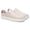 Tênis Masculino Slip On Casual Vittal em Couro OffWhite