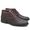 Ankle Boot Couro Cap Tue Masculina Clássica Café