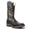 Bota Texana Masculina - Floather Preto / Bandeira EUA - Roper - Bico Quadrado - Cano Longo - Solado Strong Shock - Vimar Boots - 80055-B-VR