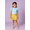 CONJUNTO SHORT SAIA LUIZA-ESTRELA E LISTRA DOURADA