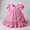 Vestido Evelin Bordado - Rosa chiclete