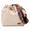 Bolsa Saco Pequena Ombro Marfim Com Alças Coloridas Prática e Elegante - Gouveia Costa