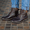 Bota casual em couro Dante Café