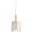 Pendente Bilboquê Médio Para 1 Lâmpada E27 20cm Branco (externo) Cobre (interno)
